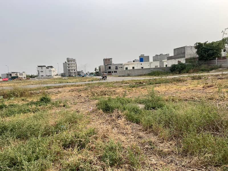 Facing Park 50 Feet Road Near Ring Road Near Air Port DHA Phase 8 Block X 20 Marla Plot: Fast Development and Attractive Pricing for Savvy Investors 0