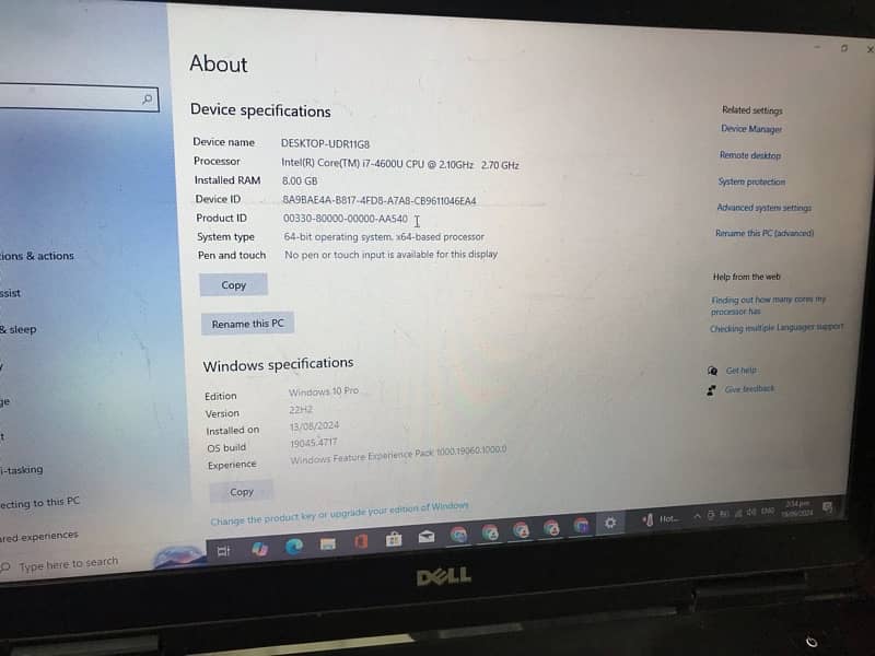 Dell Latitude Core i7 4 Jn 1