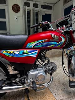 honda cd 70 2024 model condition 10/10