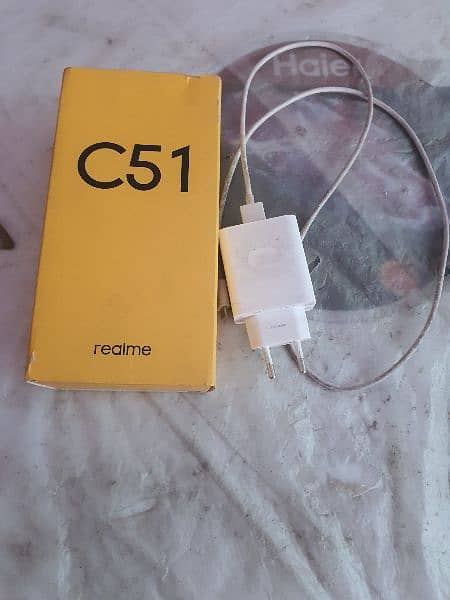 Real me C51 4 64 Pta Approved All ok with box or fast charger 33 watt 3