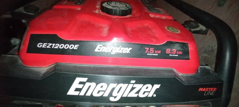 Energizer HEAVY 8.3KW GENERATOR In Used Condition. 2