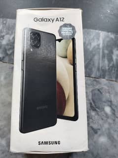 Samsung Galaxy A12 4/128 with box In Good Condition