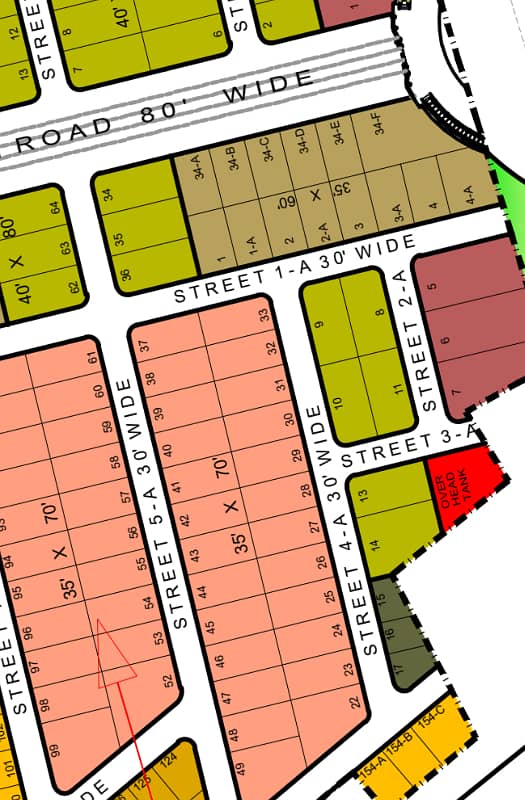 A Block, 10 Marla Plot , Ready For Construction, Kohistan Enclave Wah Cantt 0