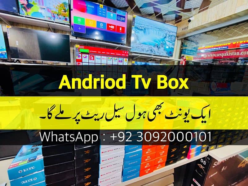 Bumper Offer Smart Andriod TV box Allah models available 0