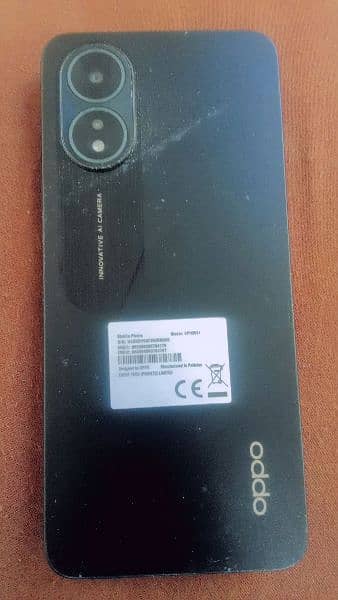 Oppo CPH2591 RAM 4GB.  ROM 128GB  Battery 5000mAH 1