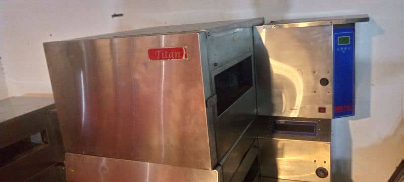 pizza conveyor oven gasro, lincoln, middle by martial, jk/ dough mixer 1