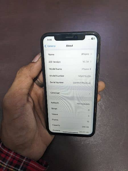 iphone x 256gb 4