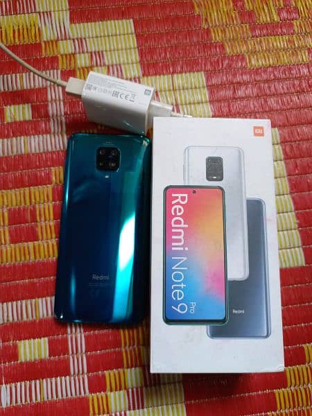 Redmi note 9 pro 6gb 128gb Official PTA approved original condition. 1