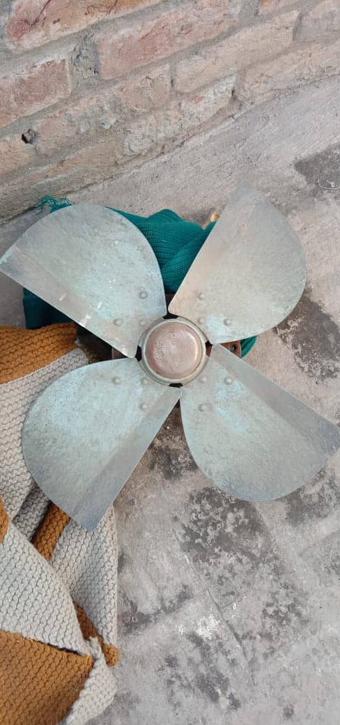 Room Air Cooler Large Size Metal Fan With Motor is Available For Sale 1