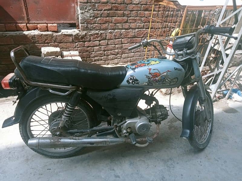 metro 70cc engine ok hai body ka Thora buhat kam hona hai 0