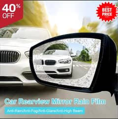 Universal Rain Proof Side Mirror Glass - Anti - fog Film Rearview Mirr