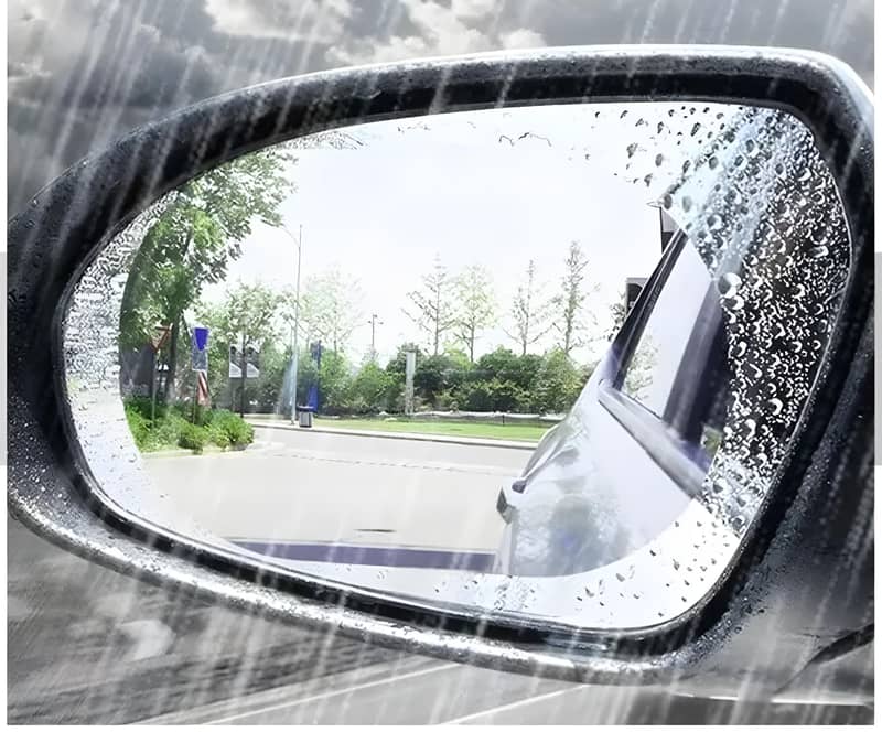 Universal Rain Proof Side Mirror Glass - Anti - fog Film Rearview Mirr 1