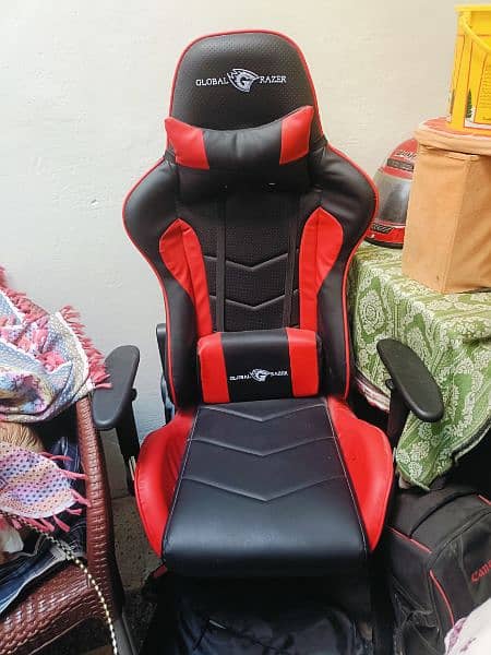 Global Razer Gaming Chair (Red) 2