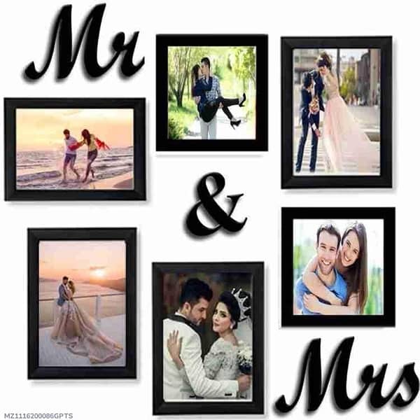 MR AND MRS LOVE WALL photo frame 4