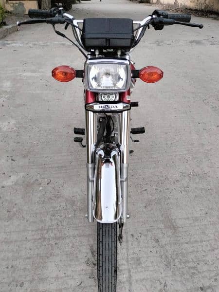 Honda CG125 model 2023 Islamabad number 03055228242 8