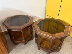 Pure Sheesham wood side tables