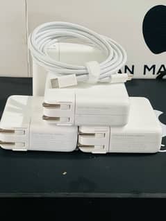 Macbook Orignal Charger and  type C Cable