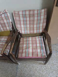 wooden chairs