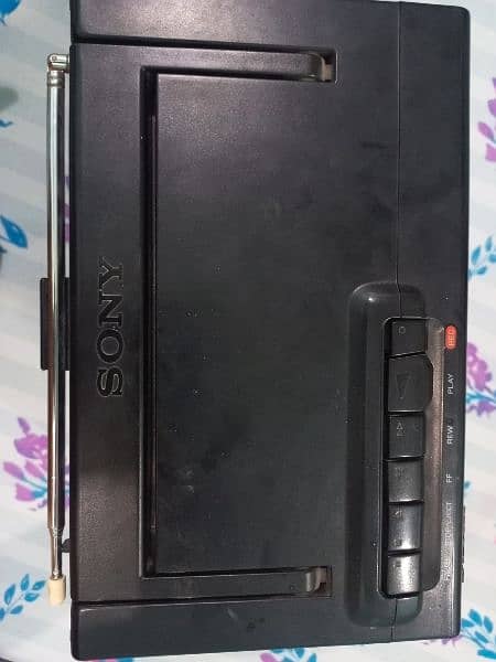 sony tape recorder. urgent sale. read add 1