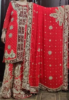 Bridal lehnga / Wedding dress / Barat dress / Ready to wear