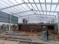 Industrial Shed / Per-Febricated steel structure / parking dairy shed