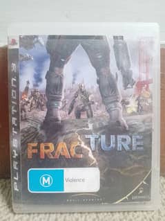 Playstation 3 Game Fracture Excellent Quality