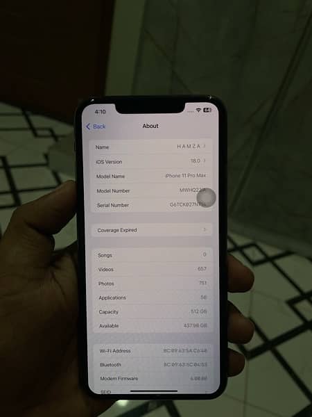 Iphone 11 pro max 512Gb 1