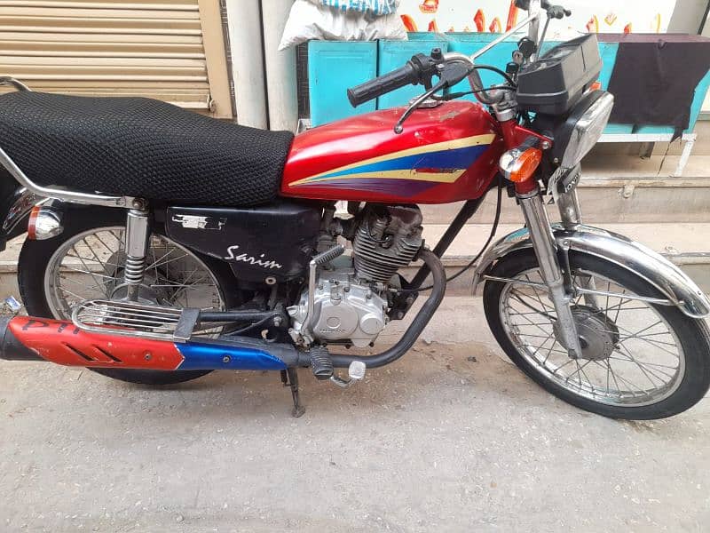 Honda 125 2005 model lunch condition full tip top 1