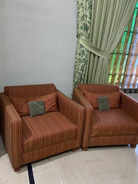 Four Single Seater Sofas 1