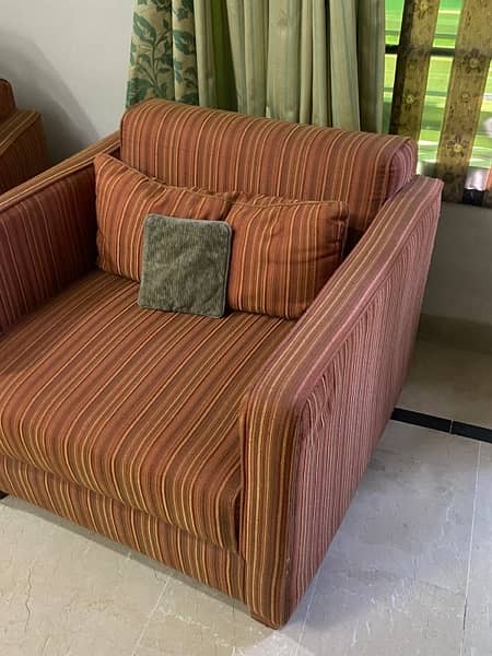 Four Single Seater Sofas 3