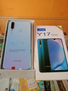 Vivo y17 (6/128+128) ram with box and charger condition 10/10 0