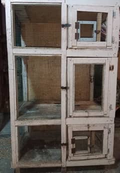 heavy wooden cage for chicks & Baggies 0