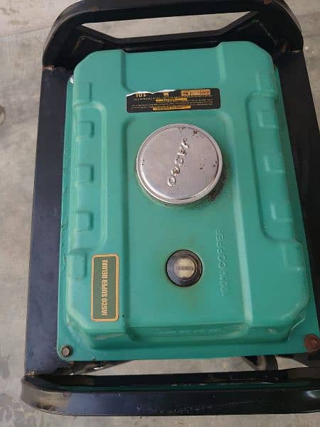 jasco genrator 1.2 k v sealed engine in good condition all ok 1