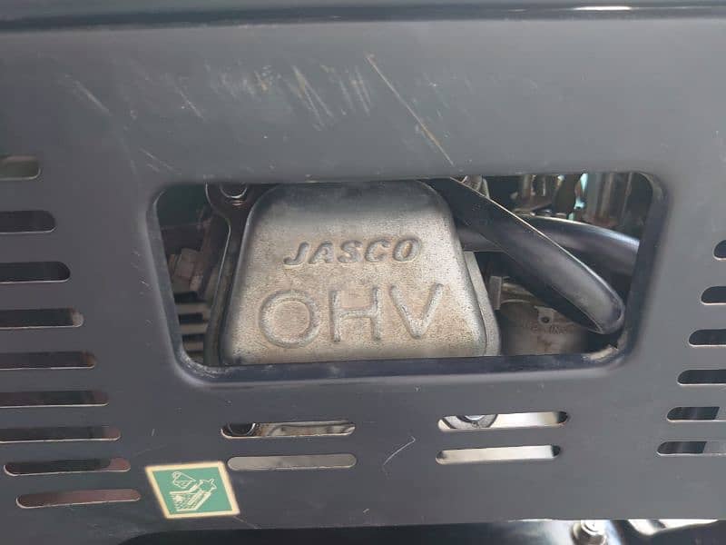 jasco genrator 1.2 k v sealed engine in good condition all ok 2