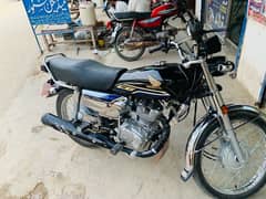 CG 125 Honda special Edition black silver