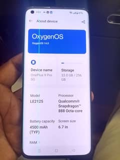 I am selling my One Plus 9 Pro updated 0