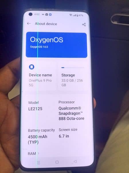 I am selling my One Plus 9 Pro updated 1