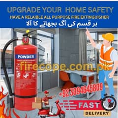 fire extinguisher ABC dry chemical powder