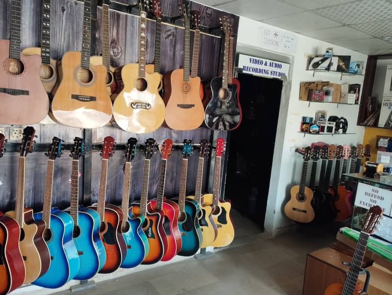 Best guitars in town at Acoustica guitar shop 5