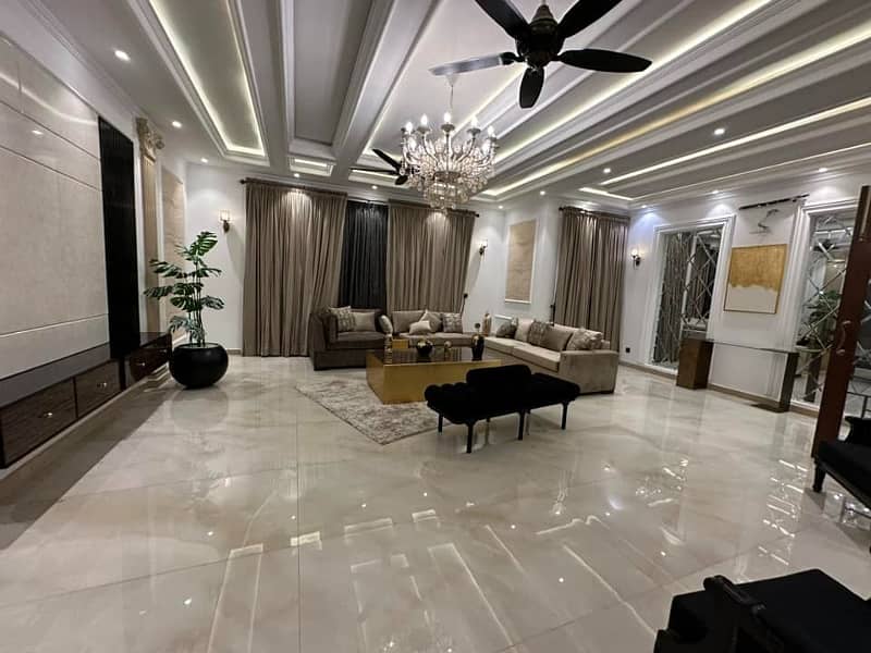 2 Kanal Brand New Spanish Design Most Beautiful Full Basement Fully Furnished Home Theater Bungalow For Sale At Prime Location Of Dha Lahore 9