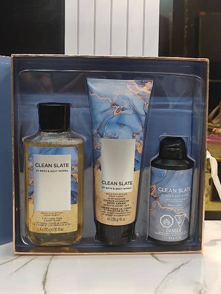 Bath And Body Works Clean Slate Gift Bag Set Of 3 1