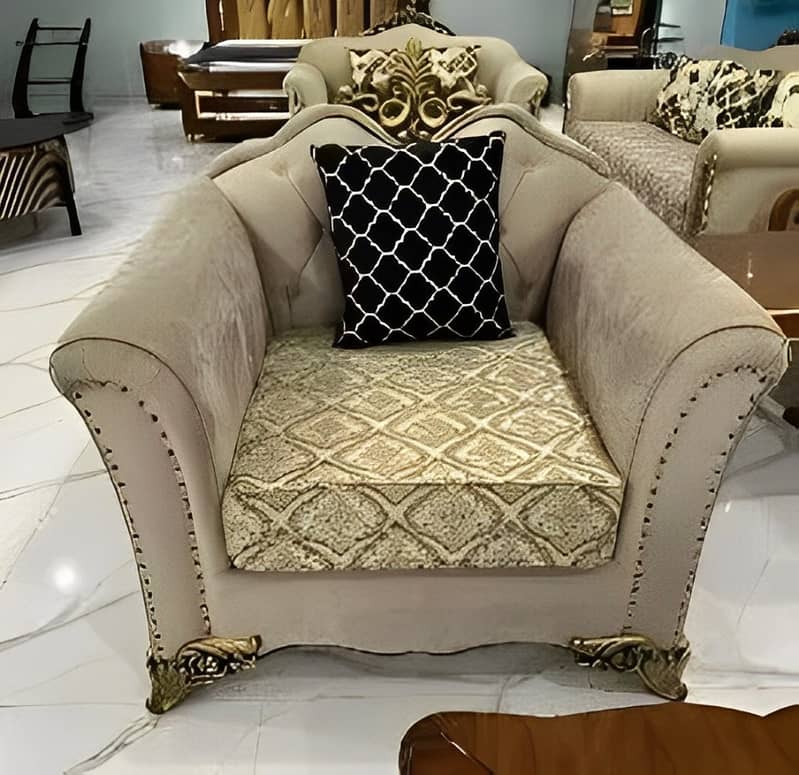 5 seater sofa set / luxurious sofa set / poshish sofa set 2