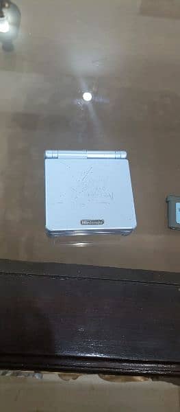 Gameboy advance sp Ags 101  with catridge 6