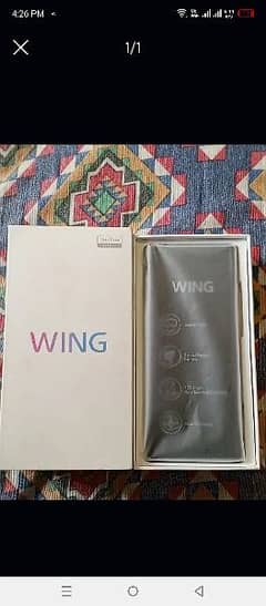 LG wing 8/256