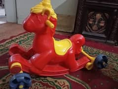 Rock and Riding 2 in 1 Horse toy for kids