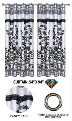 Silk curtains