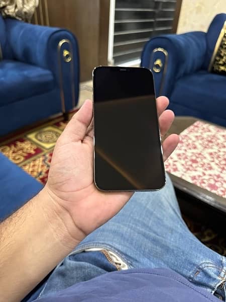 I PHONE 12 PRO MAX 128 GB NON PTA FACTORY UNLOCK 92 HEALTH 2 MONTH SIM 4