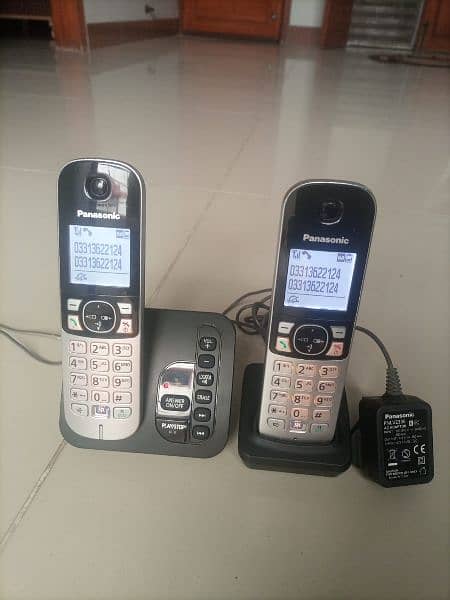 two handset cordlees 2