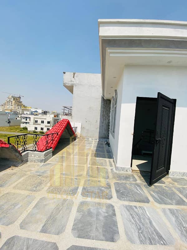 Classical 5 Marla double story designer house for sale on major road on very prime location 16