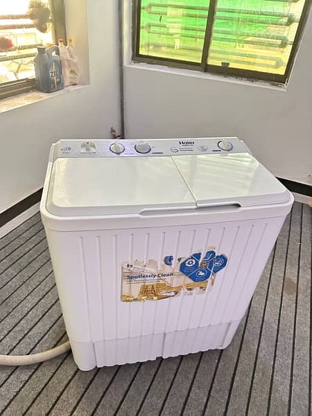 Haier 7.5 KG Washing Machine Condition 9.5/10 5